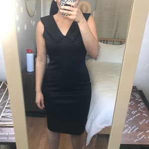 Black pencil dress
